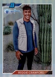 2023 Bowman's Best 1992 Bowman by Randy Johnson Reggie Crawford #92RJ-8 card