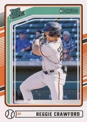 2024 Donruss Base Set Reggie Crawford #189 card