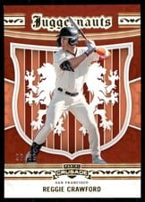2024 Panini Crusade Juggernauts Reggie Crawford #24 card