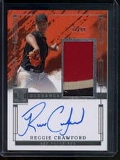 2024 Panini Impeccable Elegance Prospect Jersey Autographs Reggie Crawford #EPJ-RC card