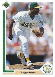 1991 Upper Deck Base Set Reggie Harris #672 card