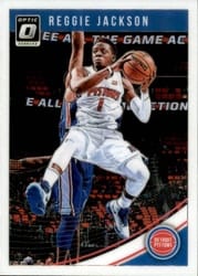 2018-19 Donruss Optic Base Set Reggie Jackson #110 card