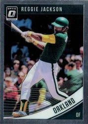 2018 Donruss Optic Base Set Reggie Jackson #91 card
