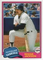 2018 Topps Archives Base Set Reggie Jackson #270 card