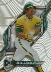 2018 Topps High Tek Base Set Reggie Jackson #HT-RJA card
