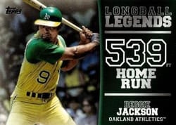2018 Topps Longball Legends Reggie Jackson #LL-13 card