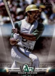 2018 Topps Update Salute Reggie Jackson #S-4 card