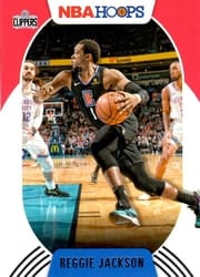 2020-21 Hoops Base Set Reggie Jackson #21 card