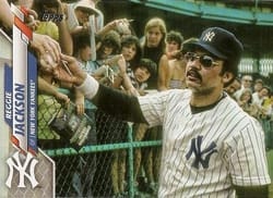 2020 Topps Base Set Reggie Jackson #206b card