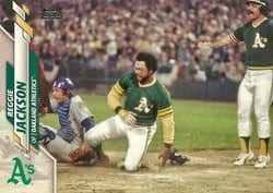 2020 Topps Base Set Reggie Jackson #560b card