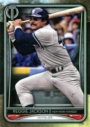 2020 Topps Tribute Base Set Reggie Jackson #38 card