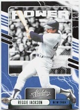 2021 Panini Absolute Power Reggie Jackson #PO-13 card
