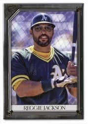 2021 Topps Gallery Base Set Reggie Jackson #148 card