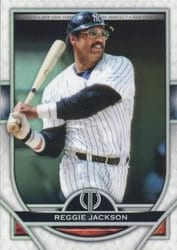 2021 Topps Tribute Base Set Reggie Jackson #40 card