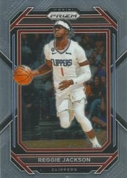 2022-23 Panini Prizm Base Set Reggie Jackson #116 card