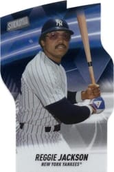 2022 Stadium Club Triumvirates Reggie Jackson #T-1 card