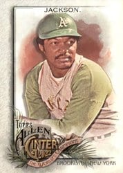2022 Topps Allen & Ginter Base Set Reggie Jackson #5 card