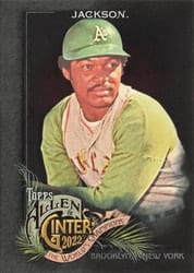 2022 Topps Allen & Ginter X Base Set Reggie Jackson #5 card