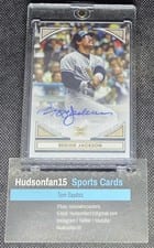 2022 Topps Definitive Collection Images Autographs Reggie Jackson #DIA-RJA card