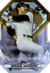 2022 Topps Diamond Greats Die-Cuts Reggie Jackson #DGDC-17 card