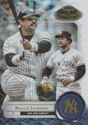 2022 Topps Gold Label Base Set Reggie Jackson #57 card