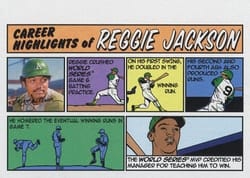 2022 Topps Heritage 1973 Topps Comics Reggie Jackson #73TC-9 card