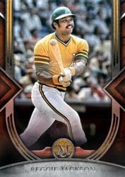 2022 Topps Museum Collection Base Set Reggie Jackson #2 card