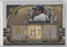 2022 Topps Triple Threads Relics Legends Reggie Jackson #RL-RJN card