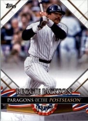 2022 Topps Update Paragons of the Postseason Reggie Jackson #PP-3 card