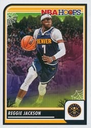 2023-24 Hoops Haunted Hoops Base Set Reggie Jackson #54 card