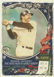 2023 Topps Allen & Ginter Spotless Spans Reggie Jackson #SS-25 card