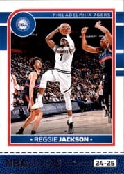 2024-25 Hoops Base Set Reggie Jackson #53 card