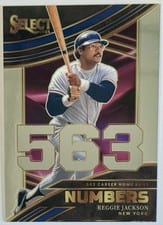 2024 Panini Select Select Numbers Reggie Jackson #22 card