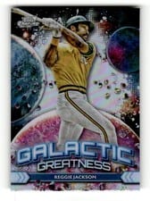 2024 Topps Cosmic Chrome Galactic Greatness Reggie Jackson #GG-8 card