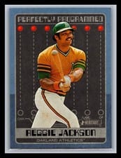 2024 Topps Heritage Perfectly Programmed Reggie Jackson #PP-1 card