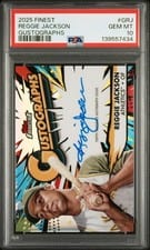2025 Topps Finest GustoGraphs Reggie Jackson #G-RJ card