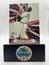 2025 Topps Heritage Bicentennial Stars Reggie Jackson #BS-4 card