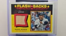 2026 Topps Heritage Flashback Relics Reggie Jackson #FBR-RJ card