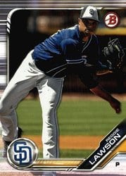 2019 Bowman Prospects Reggie Lawson #BP-68 card