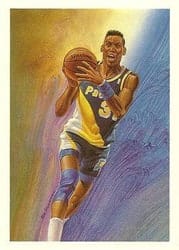1990-91 Hoops Base Set Reggie Miller #365 card