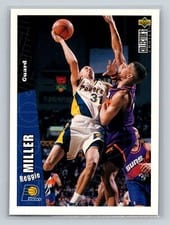 1996-97 Collector's Choice Base Set Reggie Miller #257 card