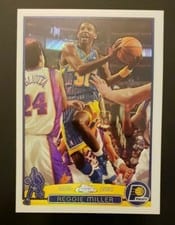 2003 Topps Chrome Reggie Miller #31 card