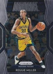 2018-19 Panini Prizm Dominance Reggie Miller #1 card
