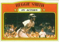 1972 Topps Base Set Reggie Smith #566 card