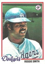 1978 Topps Base Set Reggie Smith #168 card