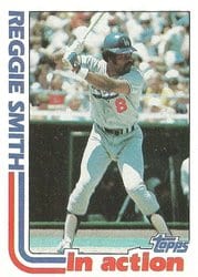 1982 Topps Base Set Reggie Smith #546 card