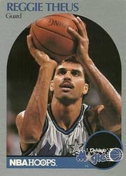 1990-91 Hoops Base Set Reggie Theus #222 card