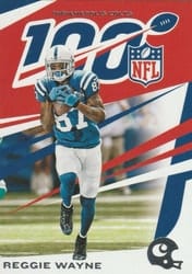 2019 Panini Chronicles Base Set Reggie Wayne #42 card