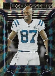 2022 Donruss The Legends Series Reggie Wayne #LS-5 card