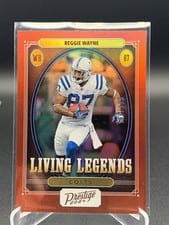 2024 Panini Prestige Living Legends Reggie Wayne #LL-RWE card